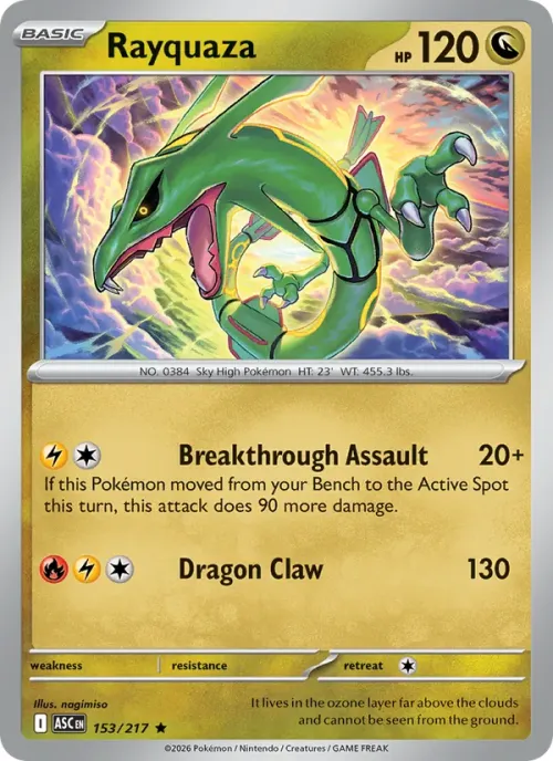 Rayquaza - Holo