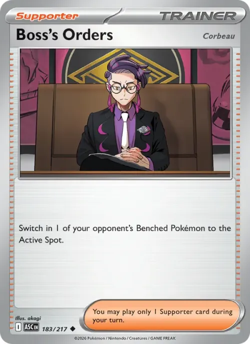 Boss's Orders - Reverse Holo