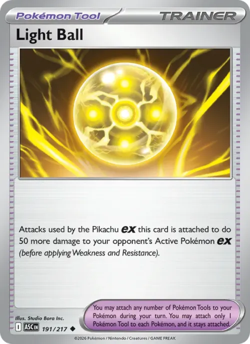 Light Ball - Reverse Holo