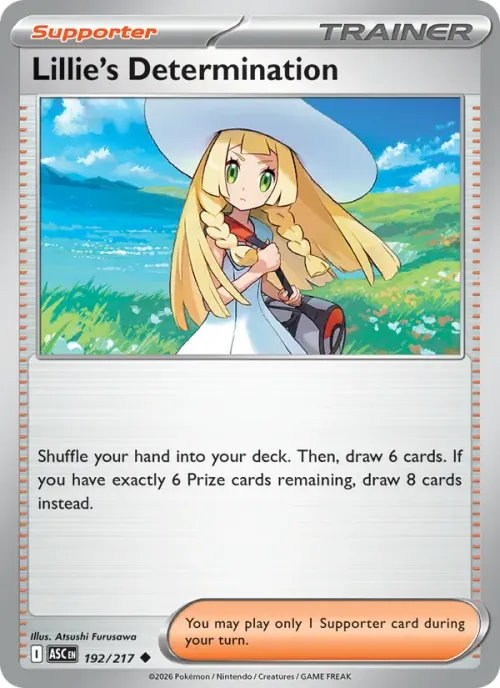 Lillie's Determination - Reverse Holo