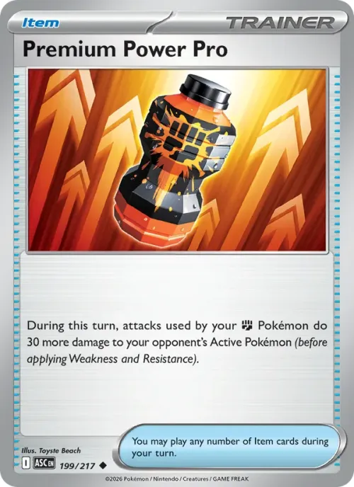 Premium Power Pro - Reverse Holo