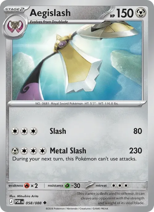 Aegislash - Reverse Holo
