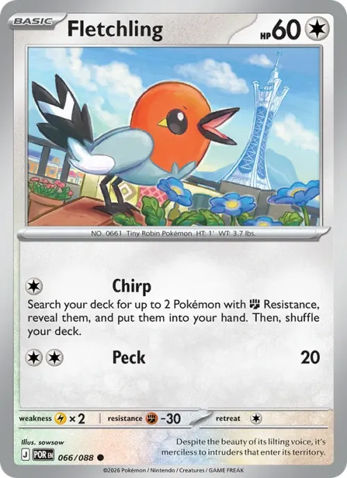 Fletchling - Reverse Holo