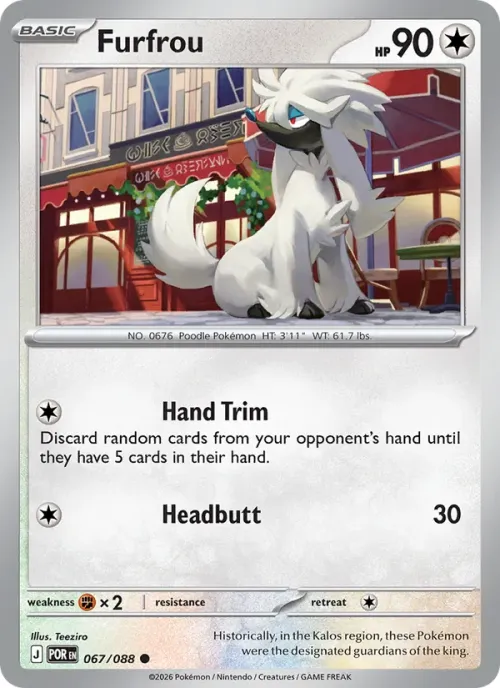 Furfrou - Reverse Holo