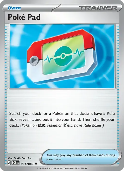 Poké Pad - Reverse Holo