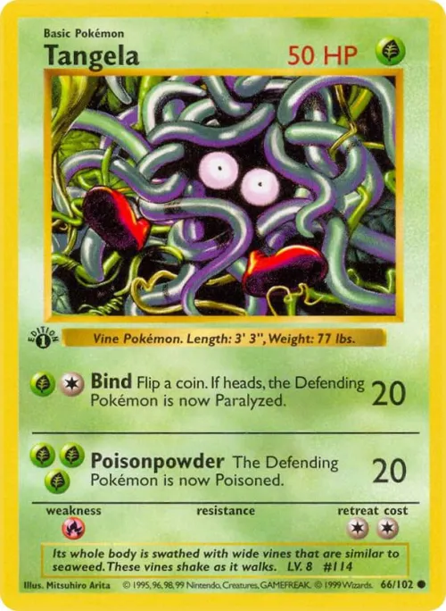 Tangela - 1st Edition