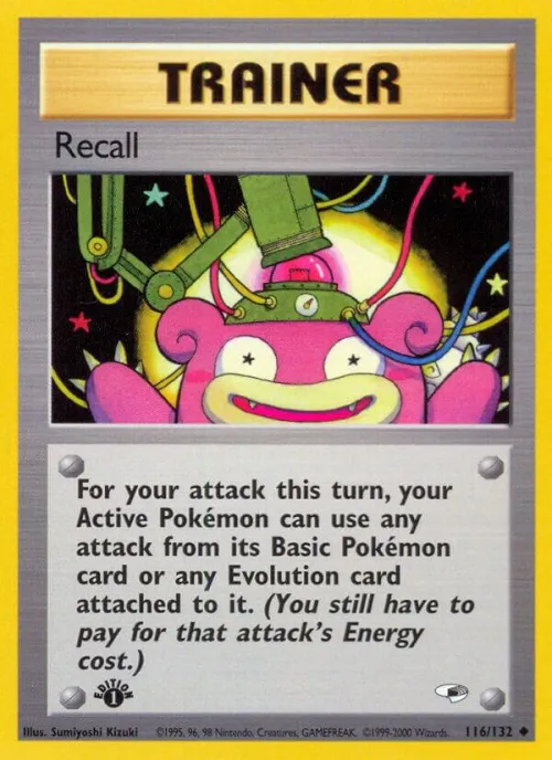 Recall - 1st Edition