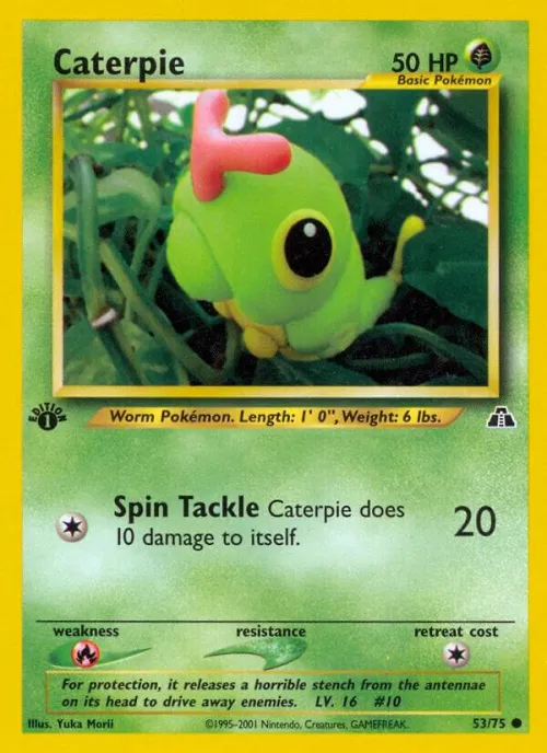 Caterpie - 1st Edition