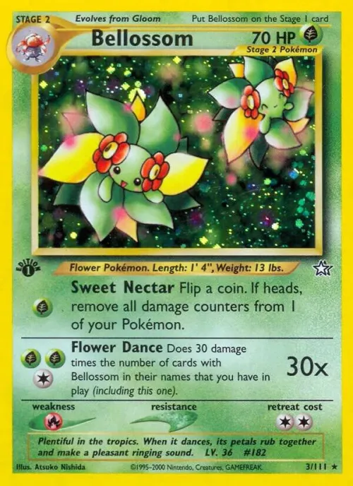 Bellossom - 1st Edition Holo