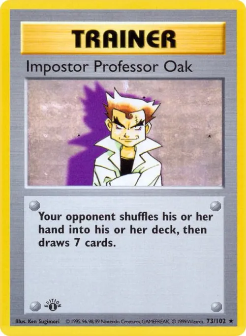 Impostor Professor Oak - 1st Edition