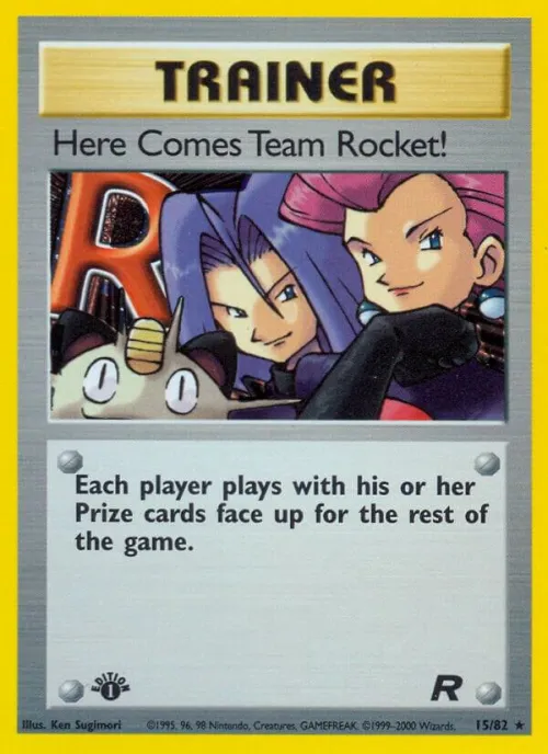 Here Comes Team Rocket! (15) - 1st Edition Holo