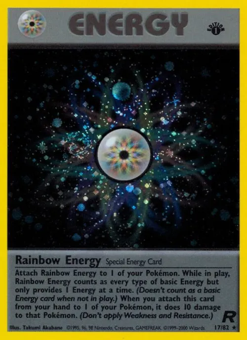 Rainbow Energy (17) - 1st Edition Holo