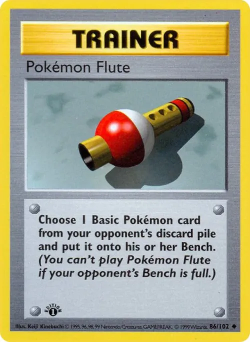 Pokemon Flute - 1st Edition