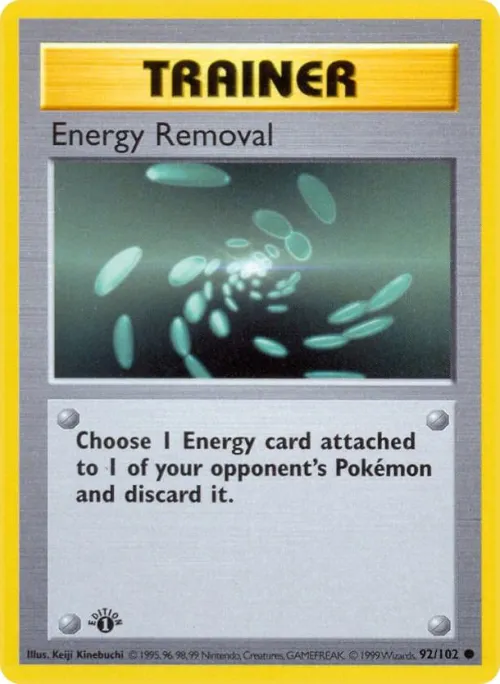 Energy Removal - 1st Edition