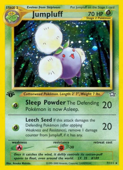 Jumpluff - 1st Edition Holo