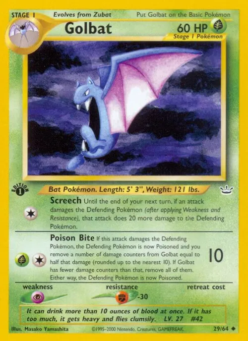Golbat - 1st Edition