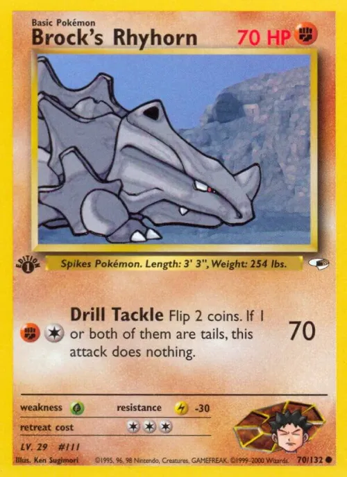Brock's Rhyhorn (70) - Unlimited