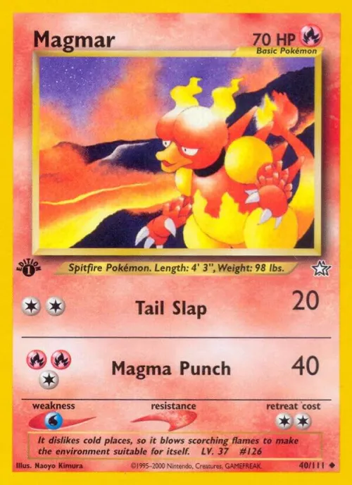 Magmar - 1st Edition