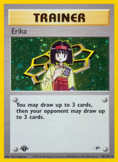 Erika (16) - 1st Edition Holo