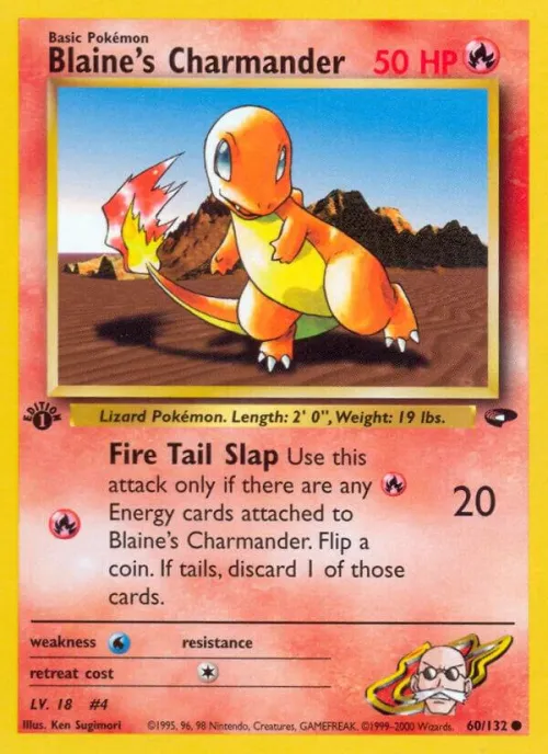 Blaine's Charmander - Unlimited