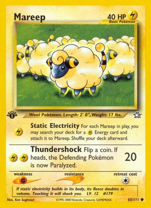 Mareep - 1st Edition