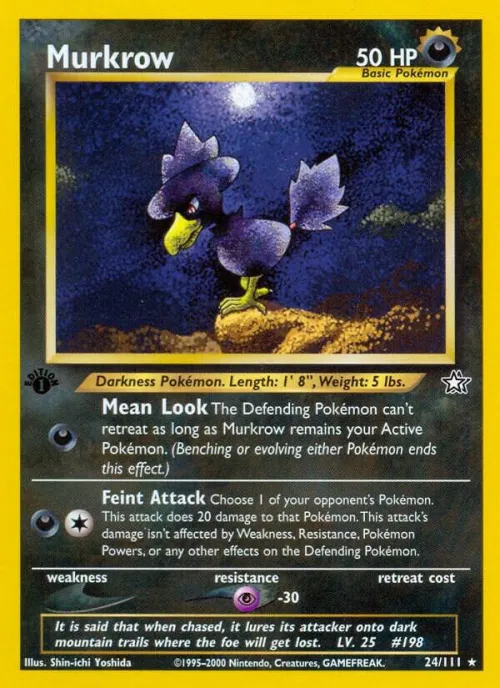 Murkrow - 1st Edition