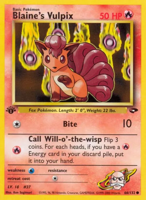 Blaine's Vulpix - Unlimited