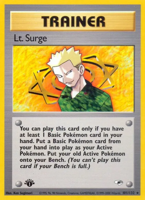 Lt. Surge (101) - 1st Edition