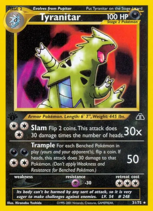 Tyranitar (31) - Unlimited