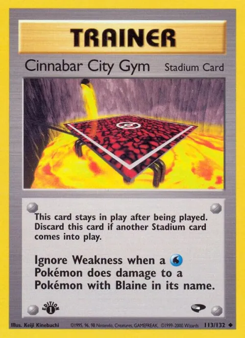 Cinnabar City Gym - Unlimited