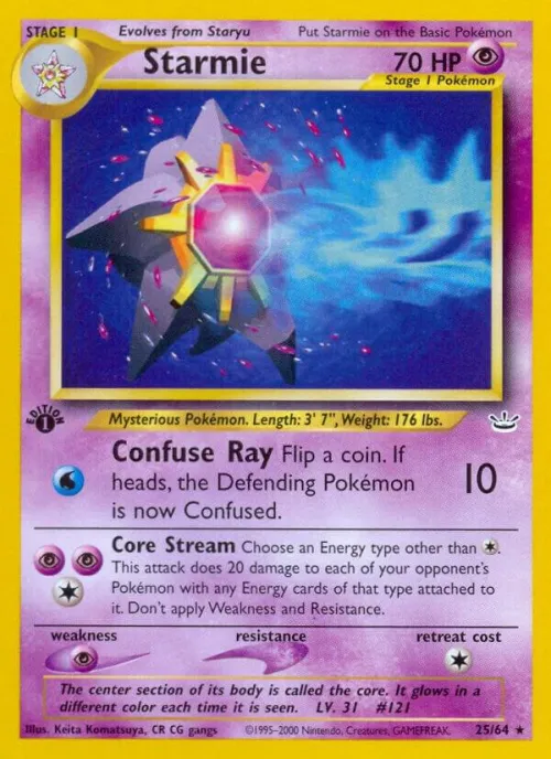 Starmie - 1st Edition