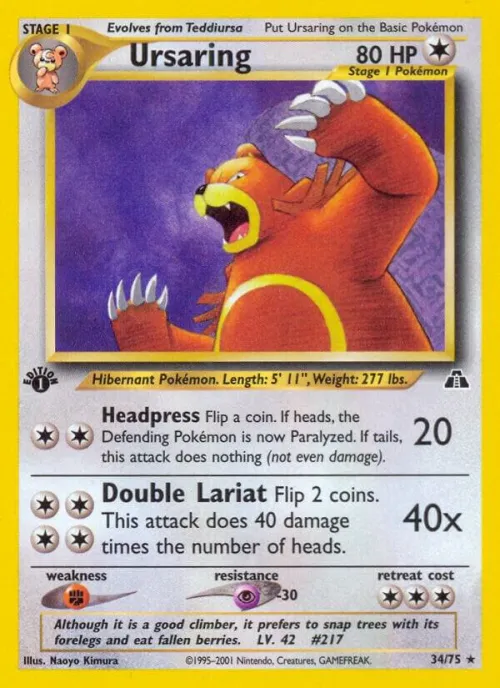 Ursaring (34) - Unlimited