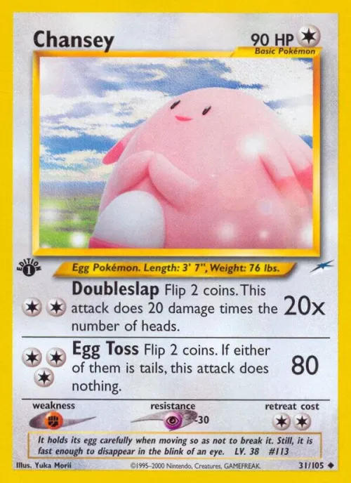 Chansey - 1st Edition