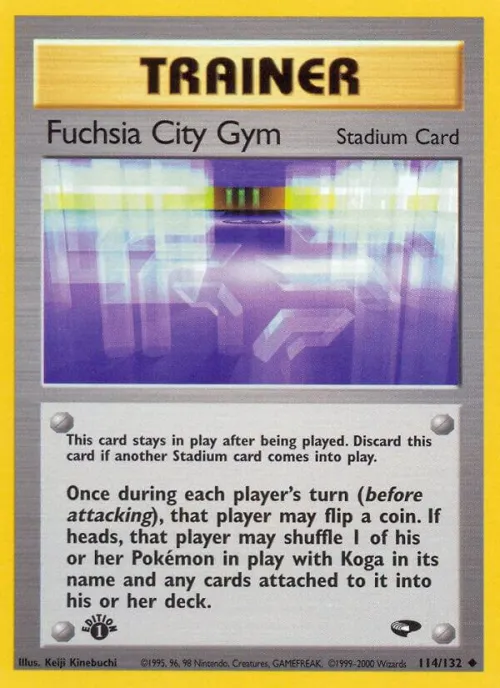 Fuchsia City Gym - 1st Edition