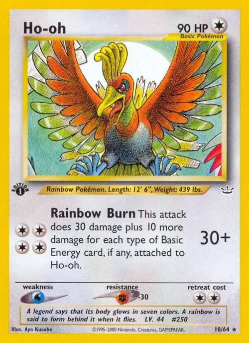 Ho-oh (18) - 1st Edition
