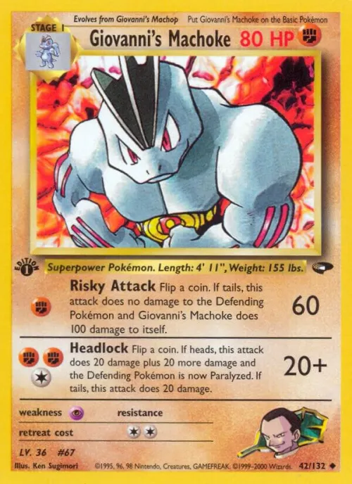 Giovanni's Machoke - Unlimited