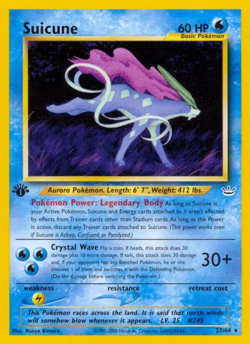 Suicune (27) - Unlimited