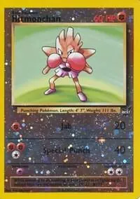 Hitmonchan - Reverse Holo