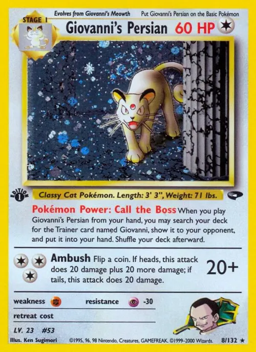 Giovanni's Persian - 1st Edition Holo