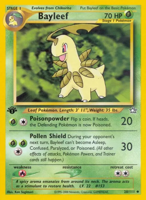 Bayleef (28) - 1st Edition