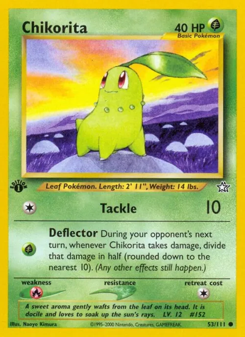 Chikorita (53) - 1st Edition