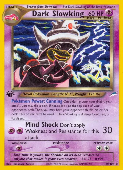 Dark Slowking - 1st Edition
