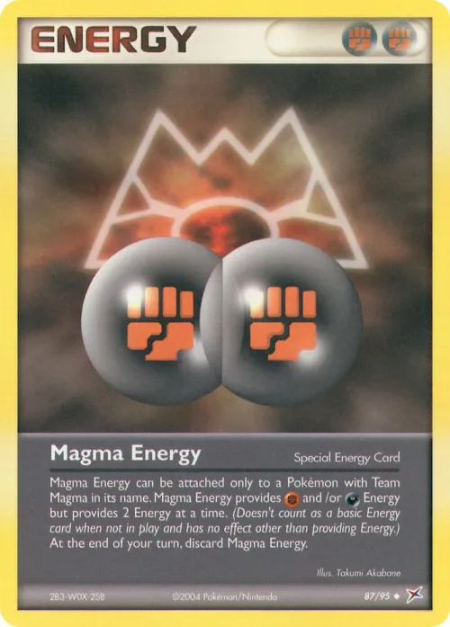 Magma Energy - Reverse Holo