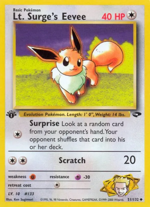 Lt. Surge's Eevee - Unlimited