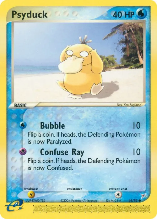 Psyduck - Reverse Holo