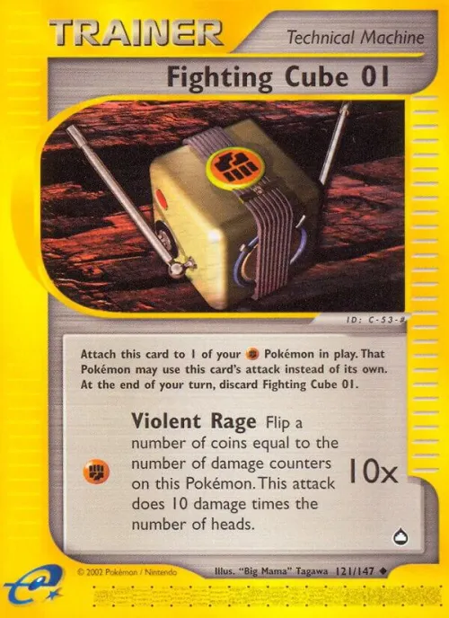 Fighting Cube 01 - Reverse Holo