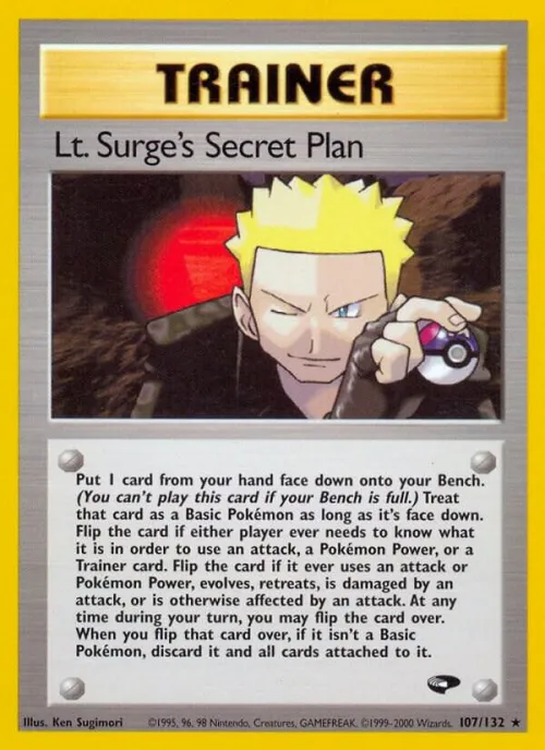 Lt. Surge's Secret Plan - Unlimited