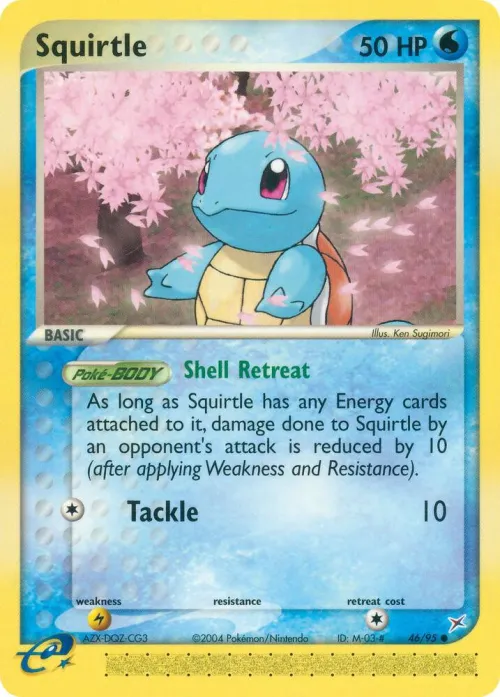Squirtle - Reverse Holo