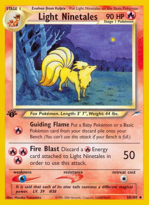 Light Ninetales - 1st Edition