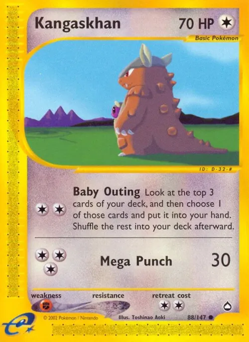 Kangaskhan - Reverse Holo